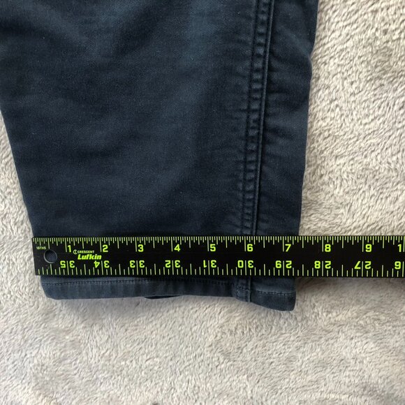 Quince Mens Pants 34x30 Navy Blue Cotton Blend Straight-Leg Casual - Picture 6 of 16